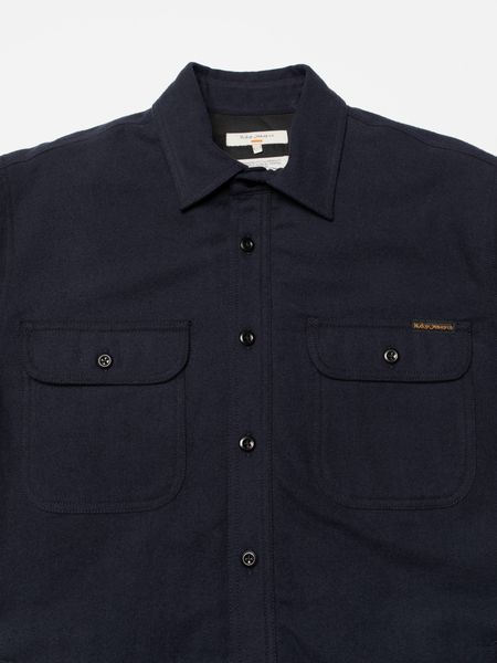 Hovedbilde GLENN PADDED SHIRT FLANNEL Blueberry