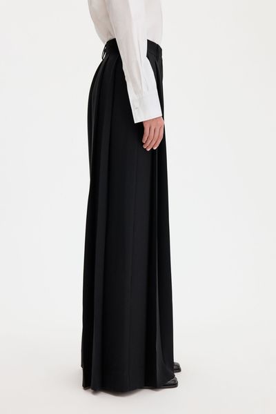 Hovedbilde FULLY PLEATED TROUSERS Black