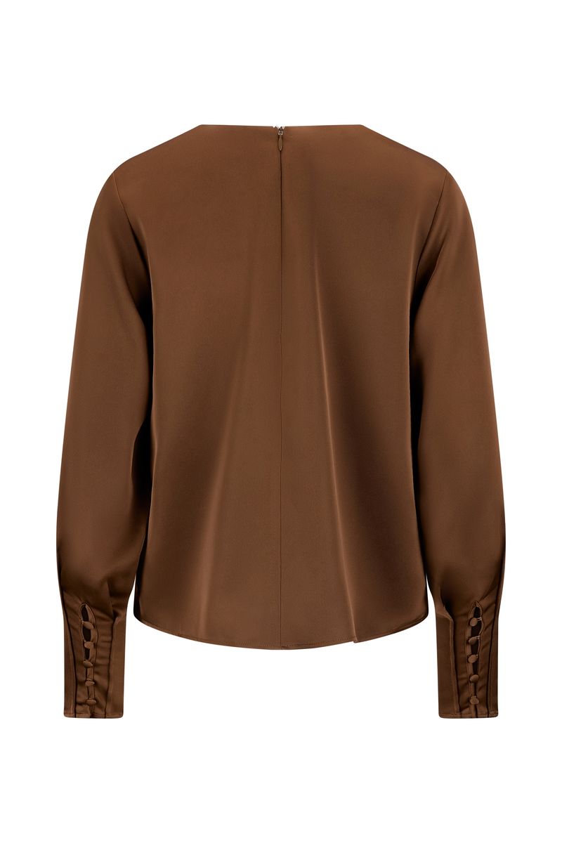 KIRSTINE BLOUSE Pinecone