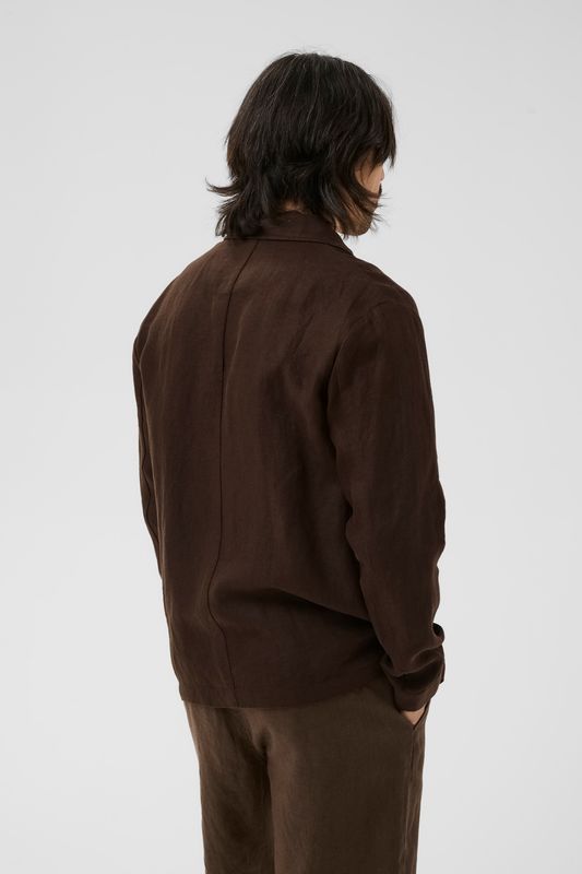 MADRAKES OVERSHIRT Mørk Brun