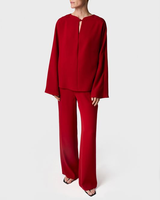 Hovedbilde THE EMERY TWILL BLOUSE Red