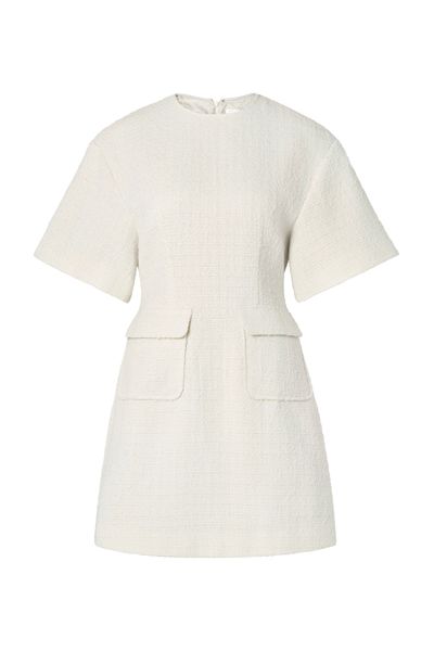 Hovedbilde RAYNA BOUCLE MINI DRESS Vanilla