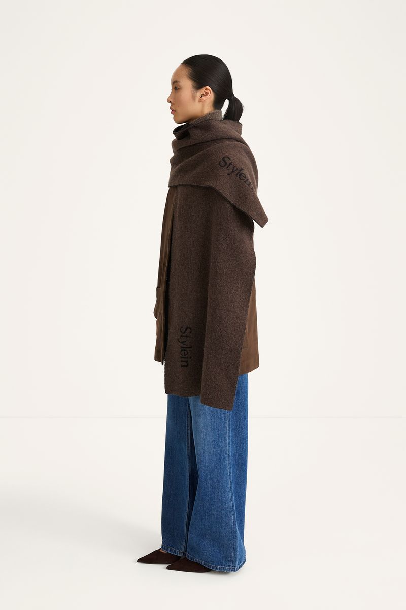 VALENCINO COAT Pebble Brown