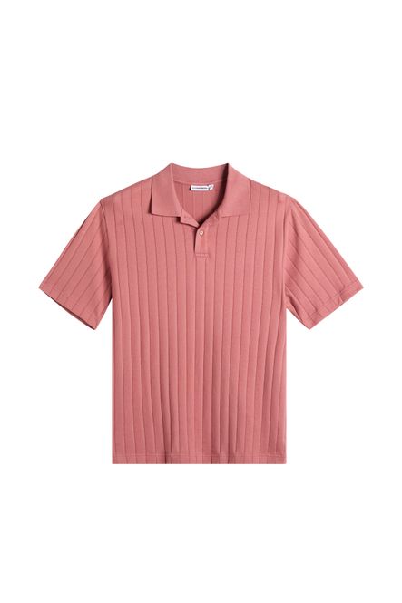 Hovedbilde SIMON STRIPE POLO Withered Rose
