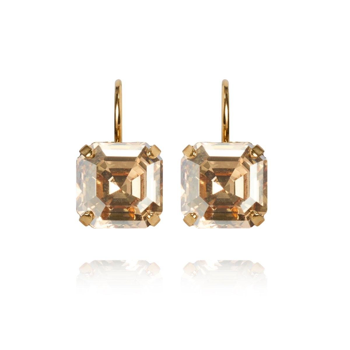 EVE CLASPS EARRINGS Golden Shadow