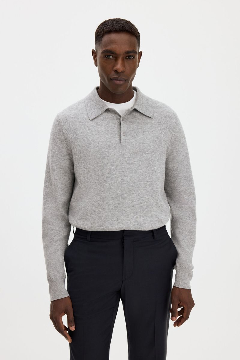 KNITTED POLO SHIRT 