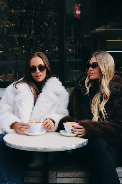 Hovedbilde MAYA FAUX FUR White