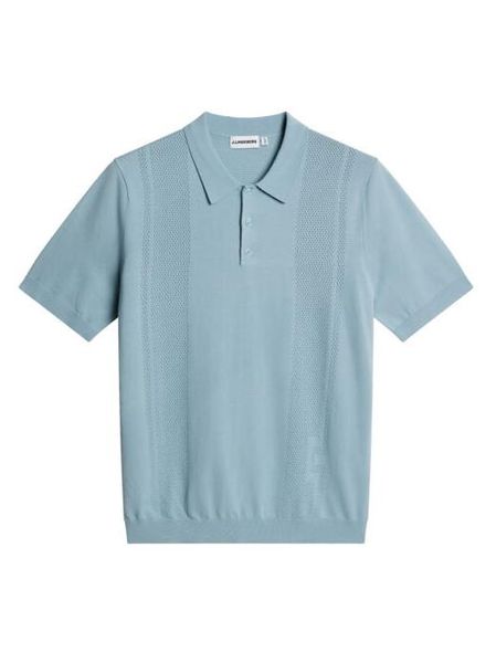Hovedbilde REYMOND SEASONAL KNIT POLO Forget-Me-Not