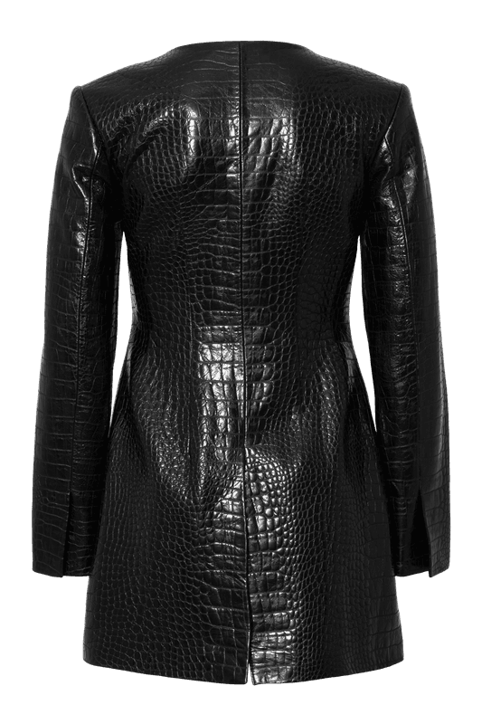 BLAIR BLAZER Black Croc