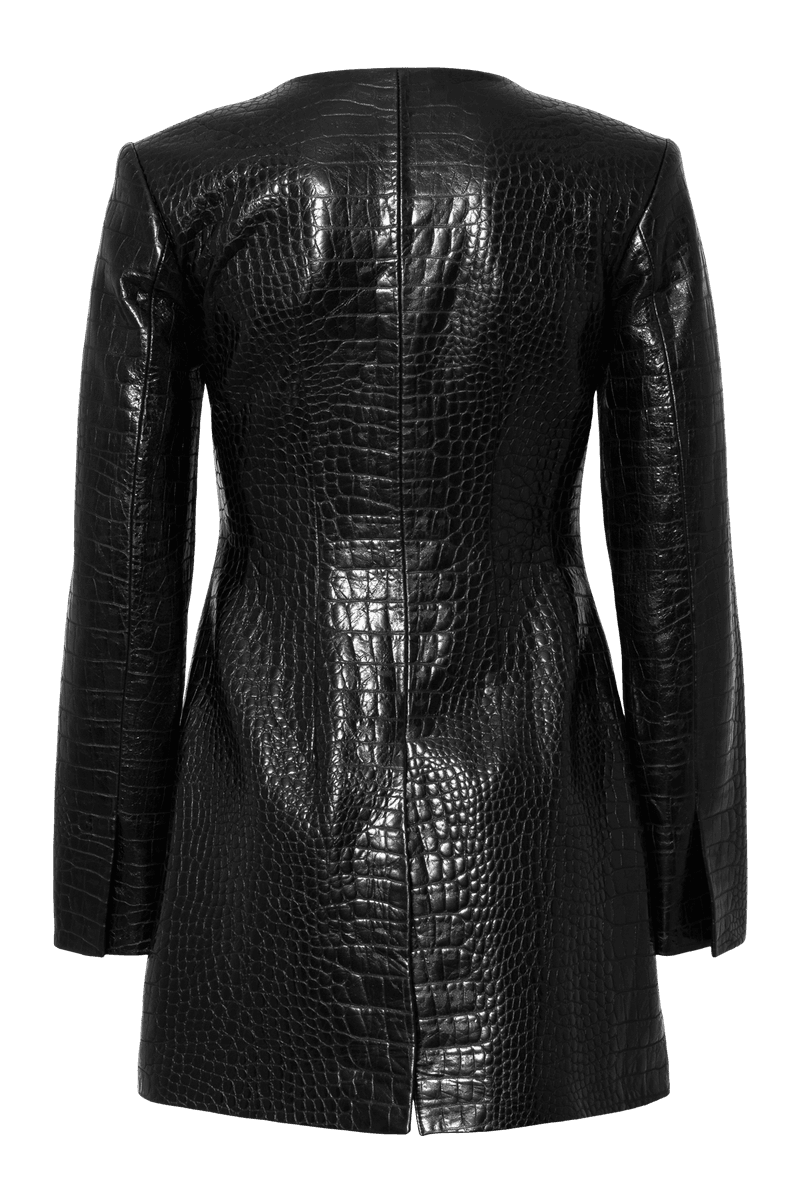 BLAIR BLAZER Black Croc