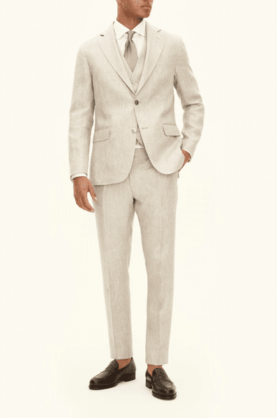 Hovedbilde FERRY SOFT LINBLAZER Beige