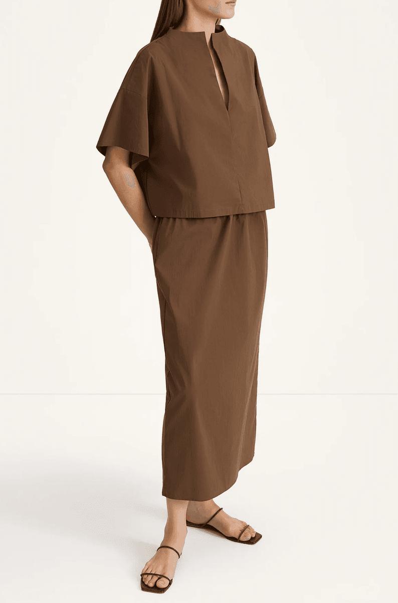 JOELLE BLOUSE Cacao