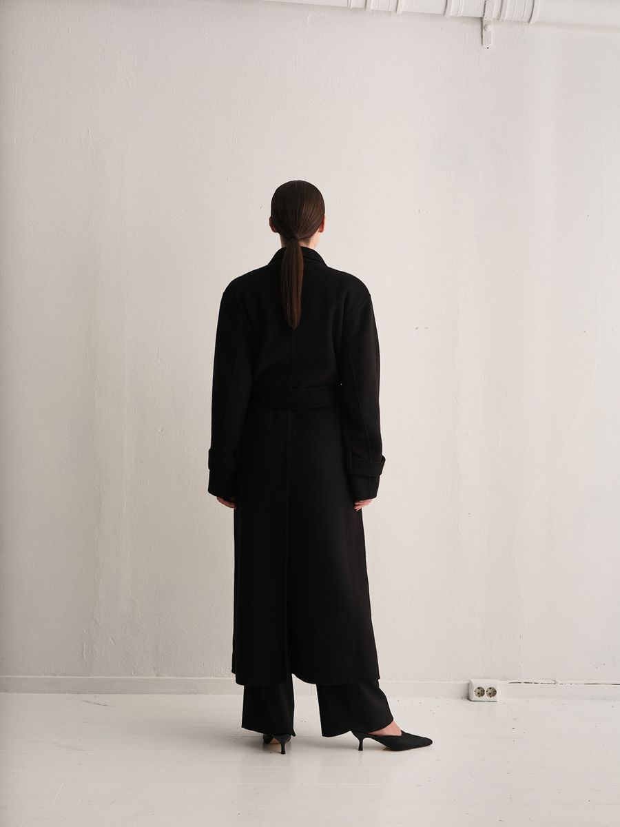 SAVILLE COAT Black