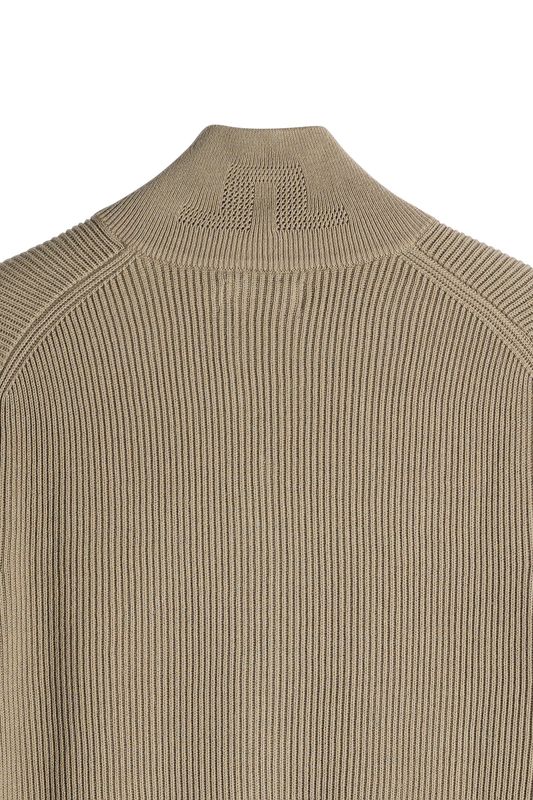 ALEXIS FULL ZIP CARDIGAN Brindle