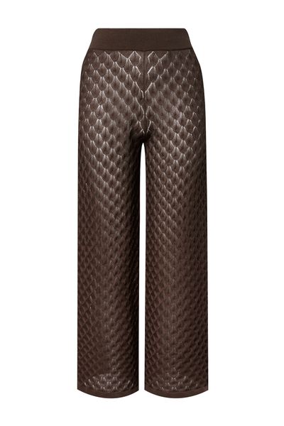 Hovedbilde ALISSA KNITTED PANTS Chocolate