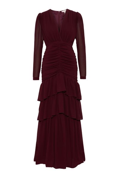 Hovedbilde JENNA MAXI DRESS Burgundy