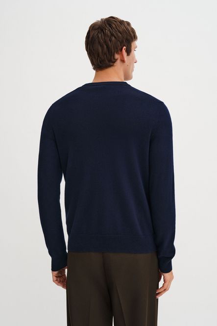 Hovedbilde COTTON MERINO SWEATER Navy