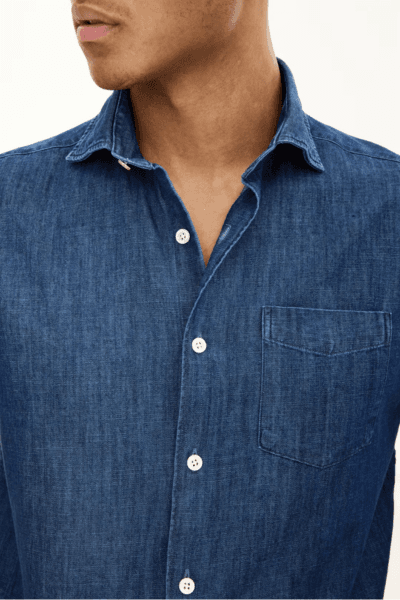 Hovedbilde REGULAR FIT DENIMSKJORTE Dark Indigo