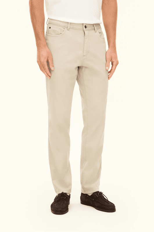 5-POCKET CHINO Rough Beige