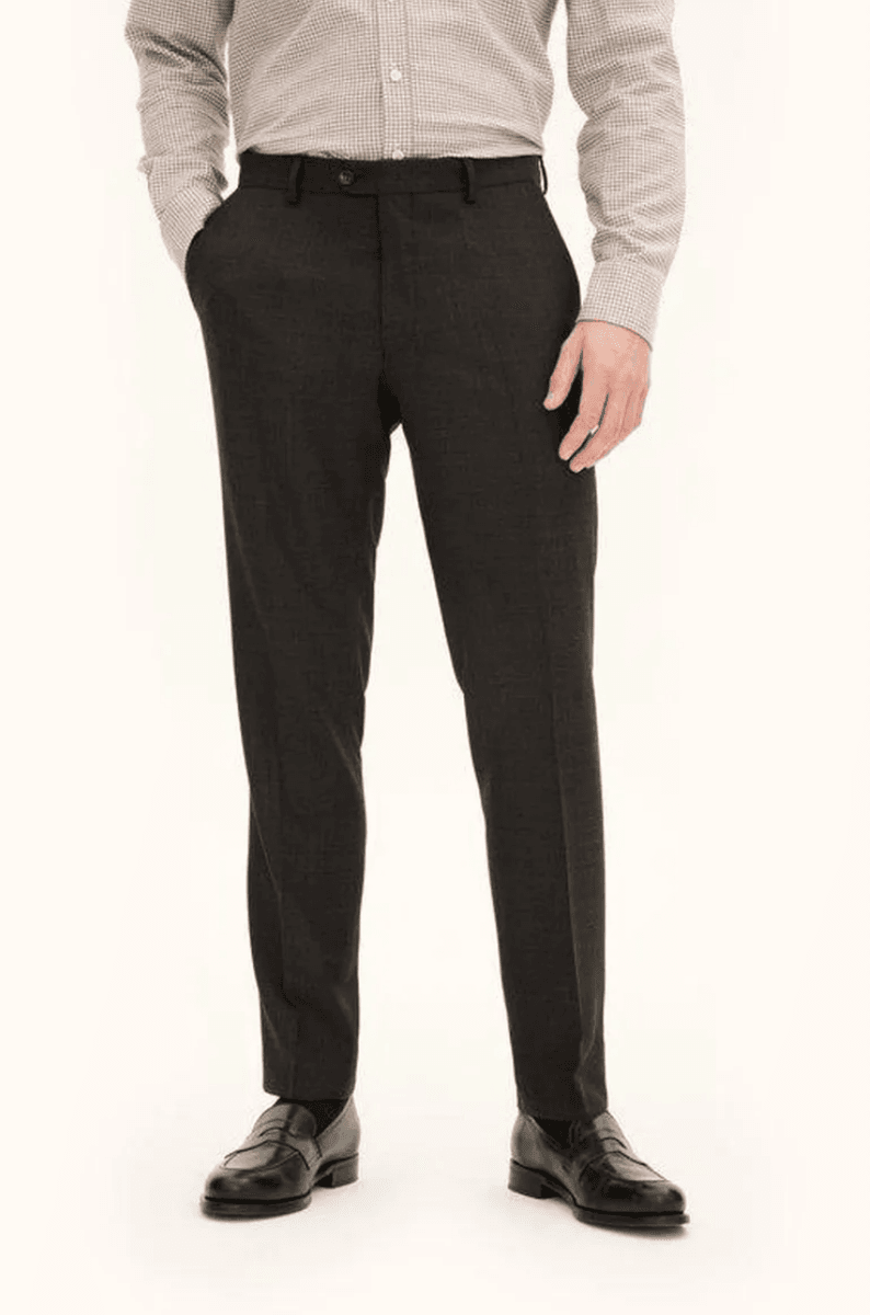 DENZ TROUSERS Chocolate Brown