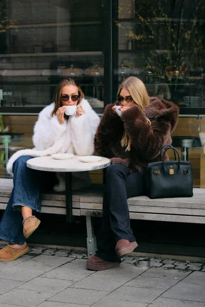 Hovedbilde MAYA FAUX FUR White