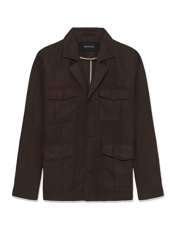 MADRAKES OVERSHIRT Mørk Brun