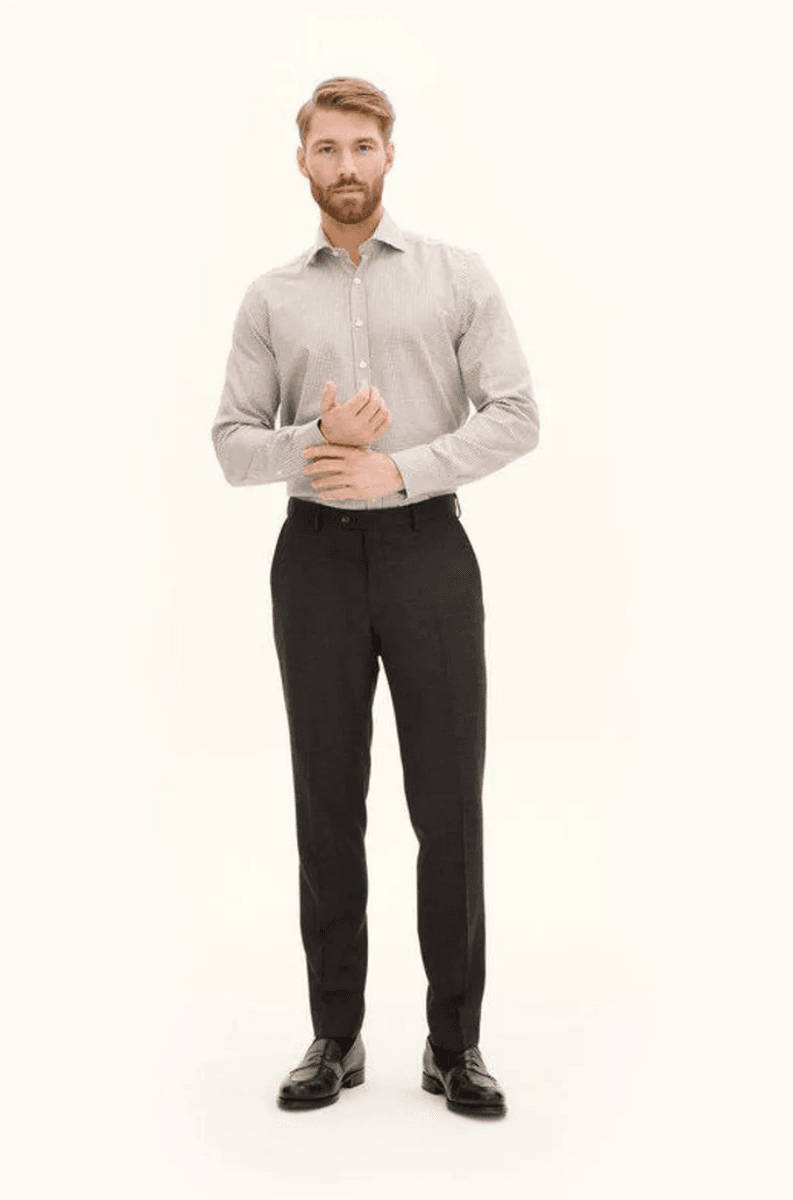DENZ TROUSERS Chocolate Brown