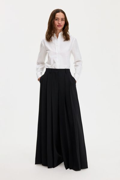 Hovedbilde FULLY PLEATED TROUSERS Black
