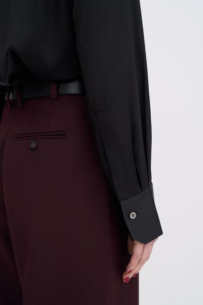 Hovedbilde SILK SHIRT Black