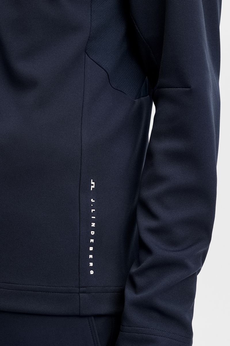 LEON QUARTER ZIP MID LAYER JL Navy
