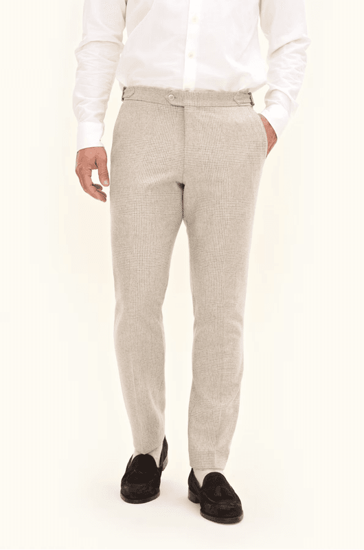 DANDY SIDE ADJUSTER TROUSERS Brick Beige
