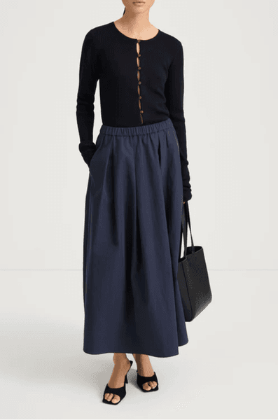Hovedbilde SORINA SKIRT Midnight Blue