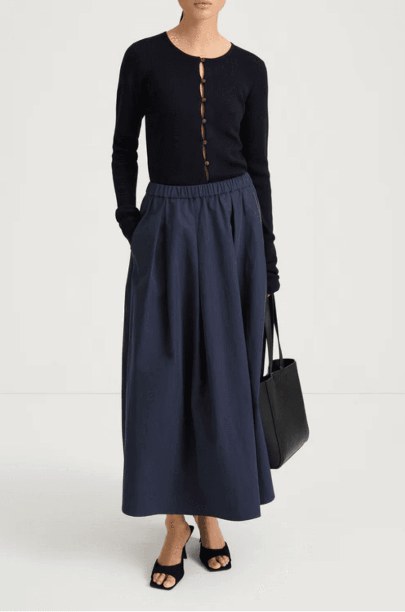 SORINA SKIRT Midnight Blue