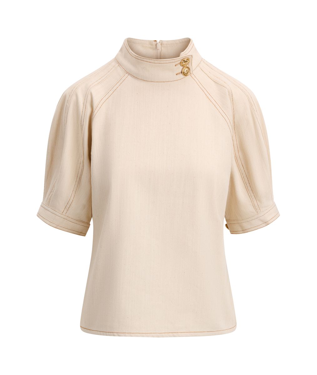 ELANORA BLUSE Offwhite