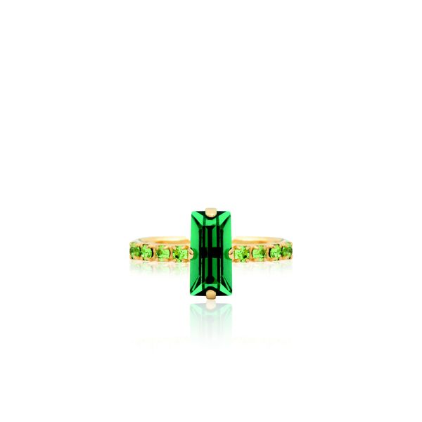 Hovedbilde LUCY RING Emerald/Peridot