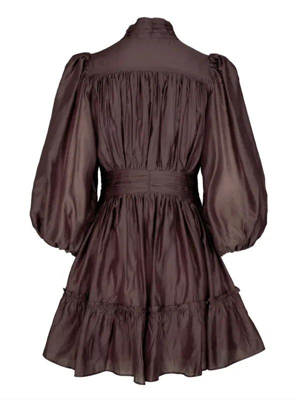 VANITY DRESS Coffee Brown