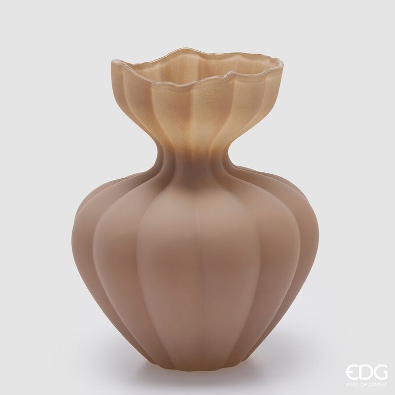 VASO FLOW SINUOSO Lys Brun