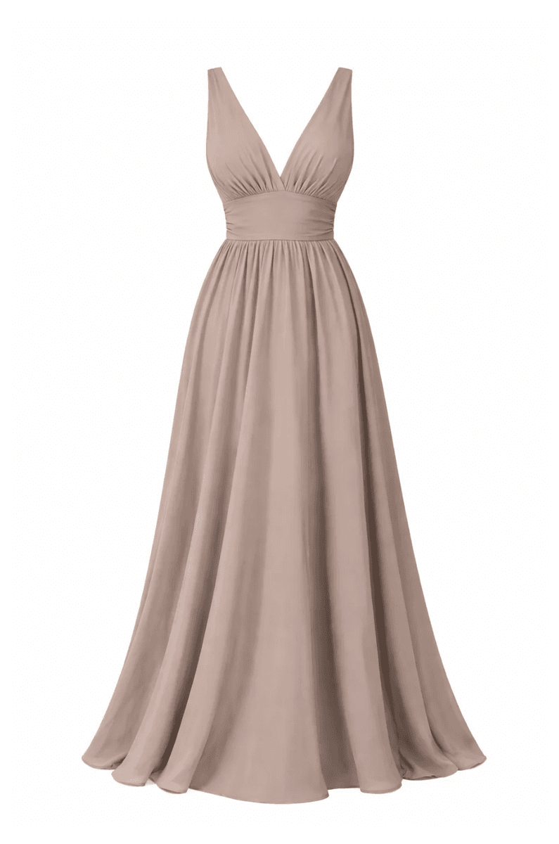 ALISA MAXIKJOLE Lys Brun