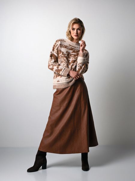 Hovedbilde RACHEL VEGAN SKIRT Brown