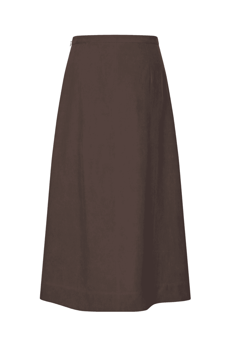 HENRIETTA SKIRT Espresso Brown
