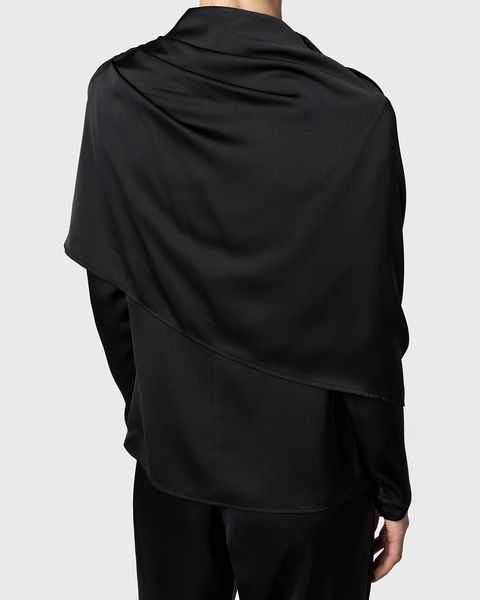Hovedbilde THE SOPHIA SATIN BLOUSE Black