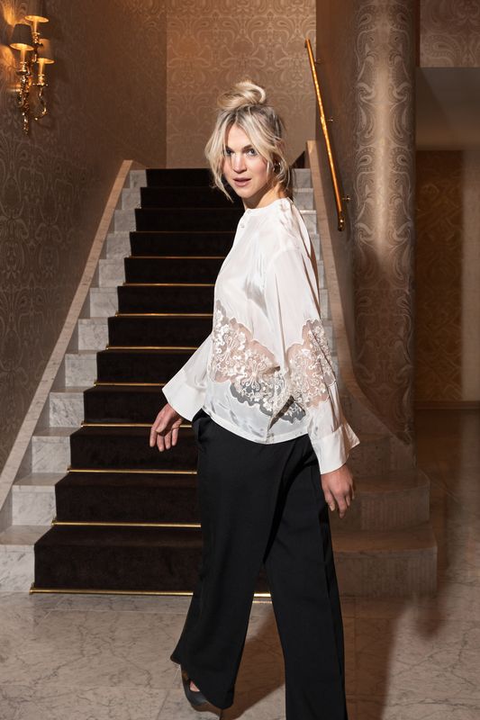 ISABEL BLOUSE Cream