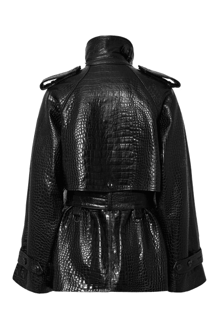 Hovedbilde MAJORSTUEN TRENCH Black Croc
