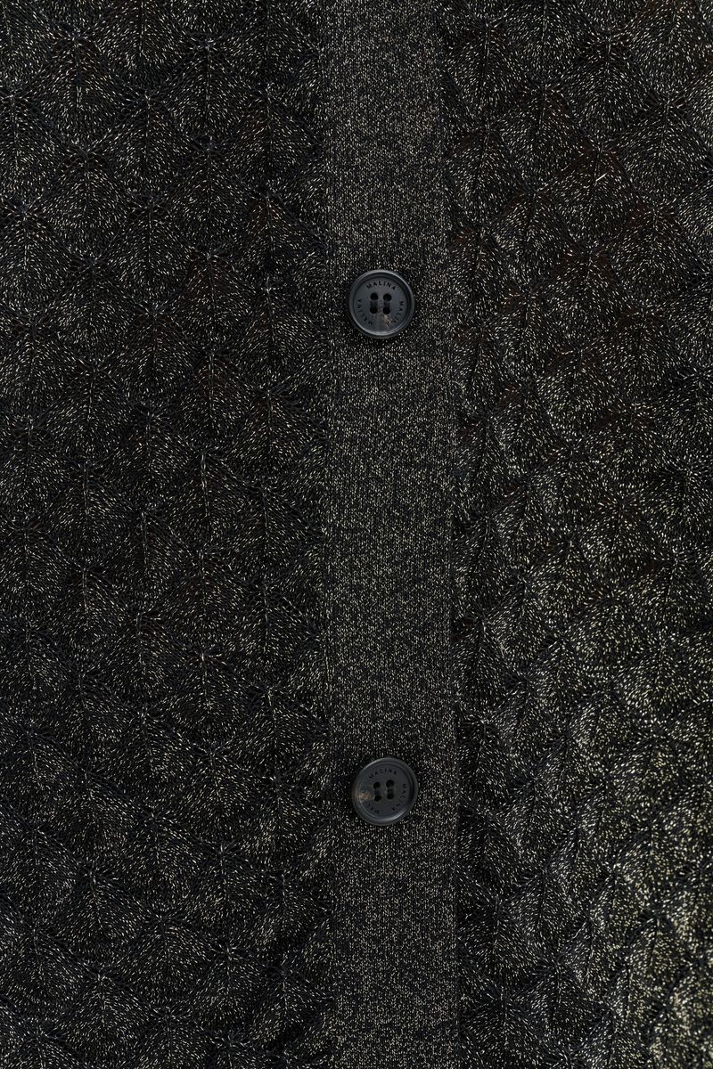 ALISSA PANTS Black Metallic