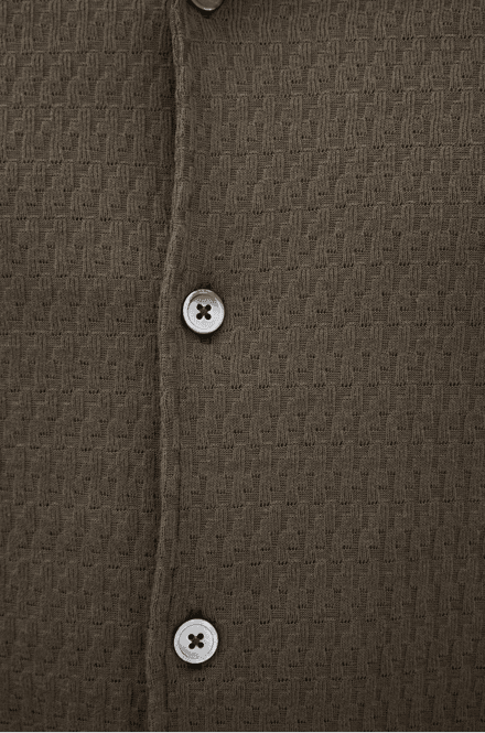 Hovedbilde KIRK KNITTED SHIRT Nettle Green