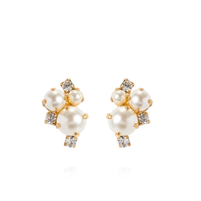 Hovedbilde MOLLY EARRINGS Pearl/Crystal