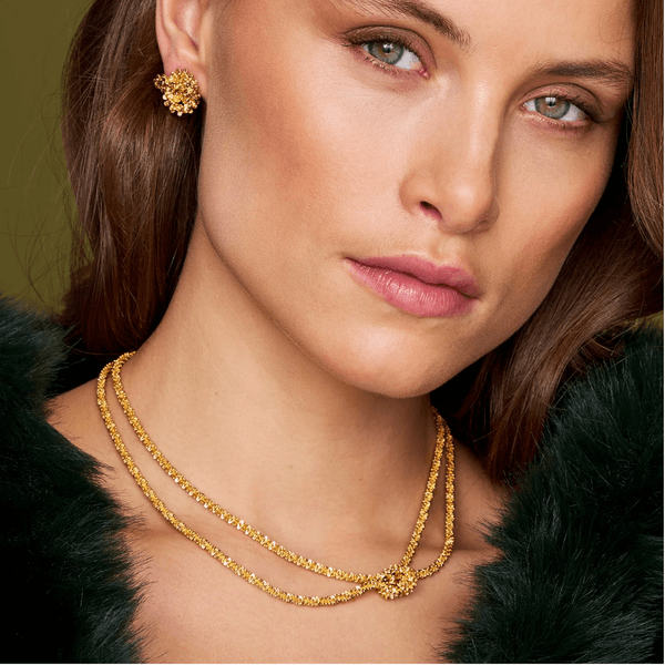 Hovedbilde MINI GEMMA EARRINGS Gold