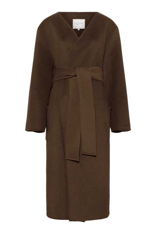 CAPE COAT Brown