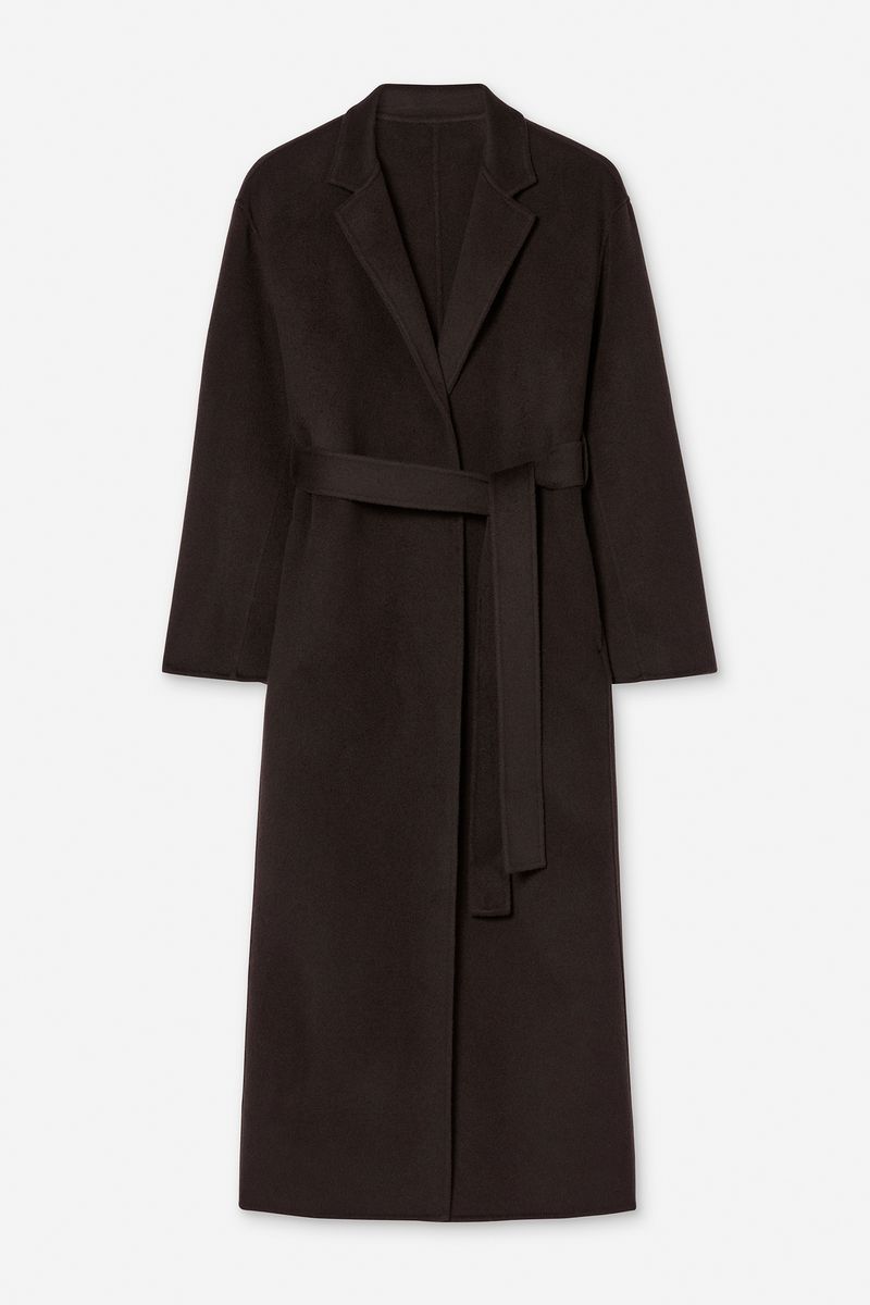 ALEXA COAT Dark Chocolate
