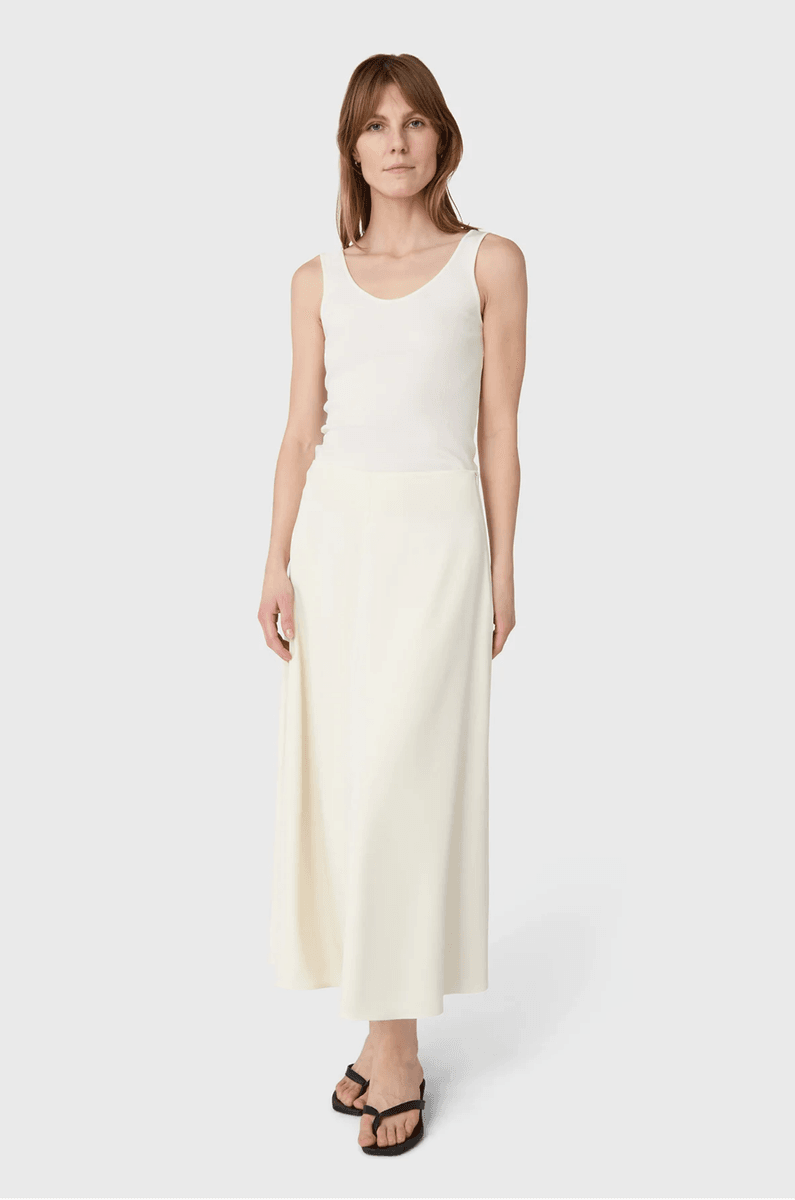 THE RHONDA SATIN SKIRT